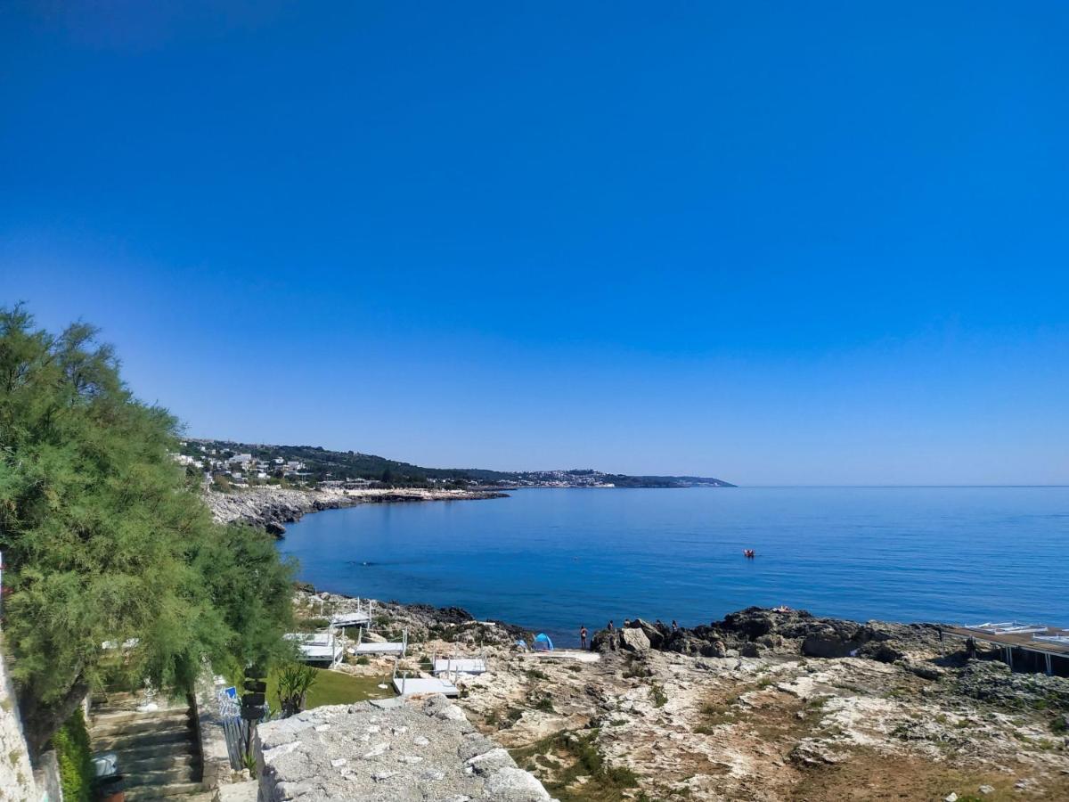 Marina Di Andrano - Alisso, Casa Vista Mare Con Parcheggio Privato E Wifi Villa Buitenkant foto