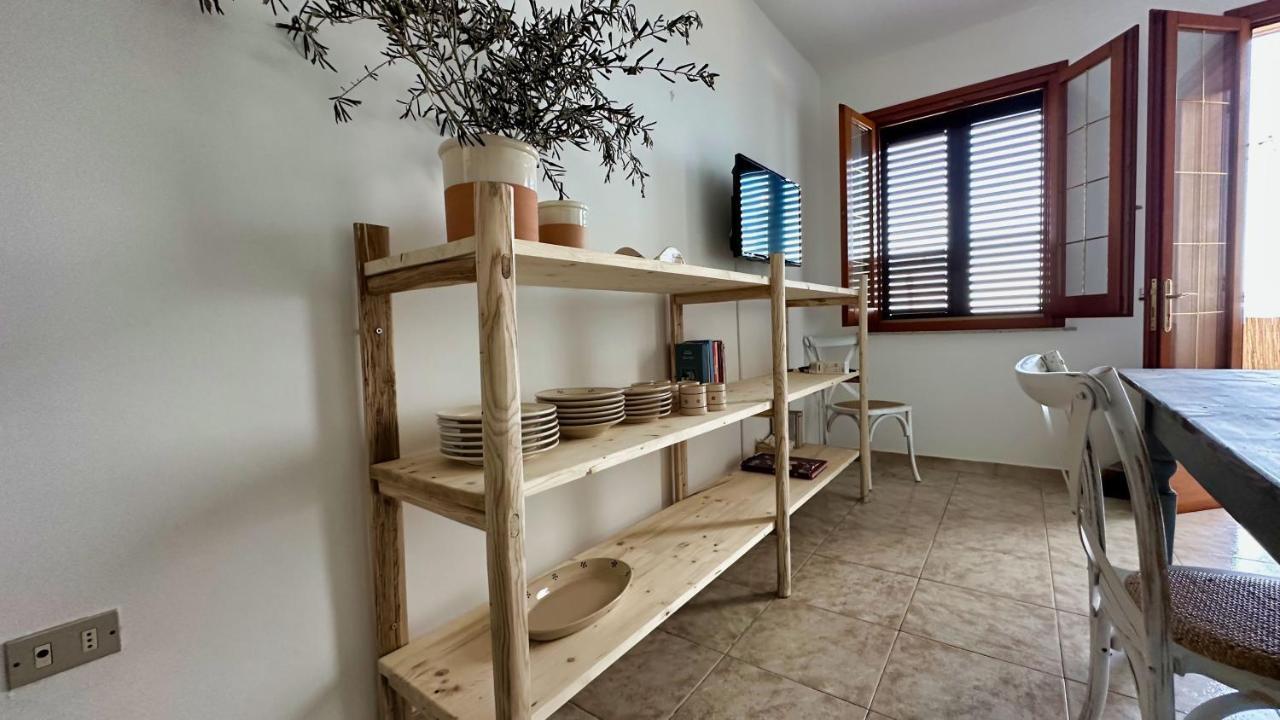 Marina Di Andrano - Alisso, Casa Vista Mare Con Parcheggio Privato E Wifi Villa Buitenkant foto